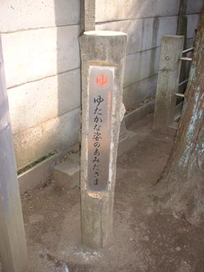 ゆたかな姿のあみださま